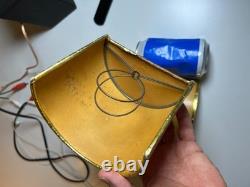 Vintage Nautical Wall Sconce Clip Clamp on Bulb Shade Shades Anchor Mid Century