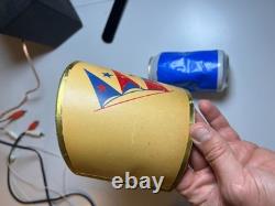 Vintage Nautical Wall Sconce Clip Clamp on Bulb Shade Shades Anchor Mid Century