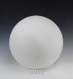 Vintage Neckless Milk Glass Globe Lamp Replacement Shade 16 Diameter