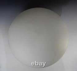 Vintage Neckless Milk Glass Globe Lamp Replacement Shade 16 Diameter