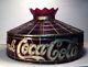 Vintage New Drink Coca-cola Lighting Lamp Shade Red Tulip Design Very Rare