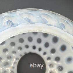 Vintage Opalescent Coin Dot Ball Globe Lamp Shade