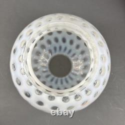 Vintage Opalescent Coin Dot Ball Globe Lamp Shade