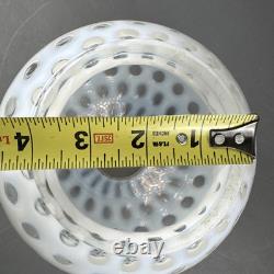 Vintage Opalescent Coin Dot Ball Globe Lamp Shade