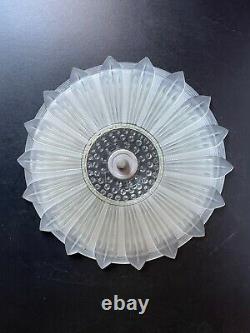 Vintage Pendant SUNFLOWER Ceiling Light Glass Shade Lamp Fixture Chandelier deco