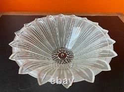 Vintage Pendant SUNFLOWER Ceiling Light Glass Shade Lamp Fixture Chandelier deco