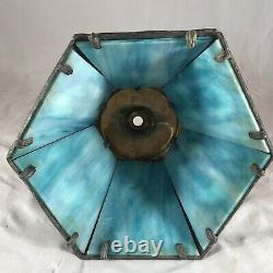Vintage Poul Henningsen PH Leaded Stained Glass Green Replacement Lamp Shade