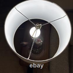 Vintage Quartite Rooster Lamp 1960 with Shade Works Mid Century Free Ship