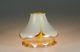 Vintage Quezal Art Glass Gold Iridescent Pulled Feather Lamp Shade C. 1920