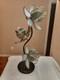 Vintage Regency Lotus Lamp