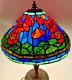 Vintage Reproduction Tiffany Style Lamp Shade Only Poppy Odyssey Design 12 D