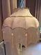 Vintage/retro/traditional/victorian Downtown Abbey/ Gold Silk Lampshade 22ins