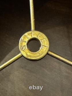 Vintage STIFFEL Brass Bouillotte Lamp Amazing Shade Professionally Rewired
