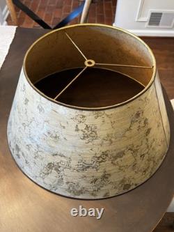 Vintage STIFFEL Brass Bouillotte Lamp Amazing Shade Professionally Rewired