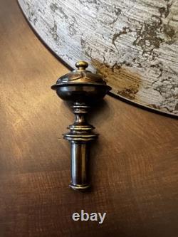 Vintage STIFFEL Brass Bouillotte Lamp Amazing Shade Professionally Rewired