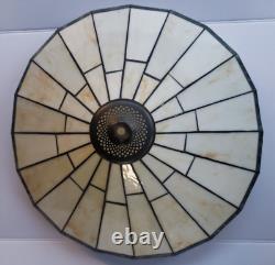 Vintage STYLE STAINED GLASS LAMP SHADE TIFFANY STYLE