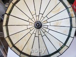 Vintage STYLE STAINED GLASS LAMP SHADE TIFFANY STYLE