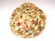 Vintage Seashells Shell Lamp Shade With Coral Handmade Multicolor 10x11 Mcm Rare