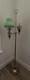 Vintage Solid Brass Student Floor Lamp Green Shade 56 Very Nice