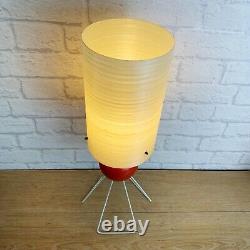 Vintage Sputnik Atomic retro mid century Lamp With Fibreglass Shade