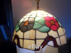 Vintage Stained Glass Tiffany style Lamp Shade