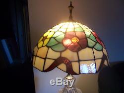 Vintage Stained Glass Tiffany style Lamp Shade