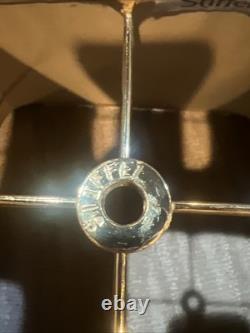 Vintage Stiffel Black Lamp Shade