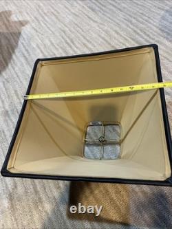 Vintage Stiffel Black Lamp Shade