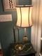 Vintage Stiffel Brass Adjustable Student Table Lamp 28.5-38.5 Tall