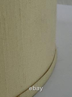 Vintage Stiffel Textured Drum Barrel Lamp Shade MCM Hollywood Regency modern