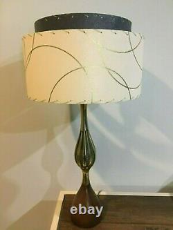 Vintage Style 2 Tier Fiberglass Lamp Shade Mid Century Style IGGA