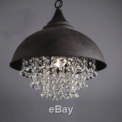 Vintage Style Industrial Pendant Lamp Ceiling Light Fixture Lampshade Lighting