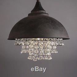 Vintage Style Industrial Pendant Lamp Ceiling Light Fixture Lampshade Lighting