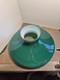 Vintage Tam-o-shanter Style Emerald Green Cased Glass Shade 10 Fitter