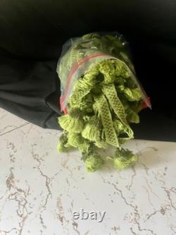 Vintage Textured Drum Barrel Lamp Shade Ivory Tall Beautiful 16 by 18