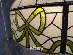 Vintage Textured Glass Lamp Shade Table lamp, Ceiling shade, Floor lamp shade