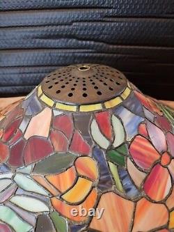 Vintage Tiffany Lamp Shade 19 Wide x 10 Tall