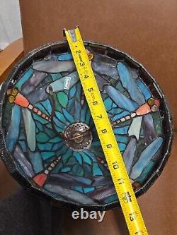 Vintage Tiffany Style Dragonfly 12 Lamp Shade