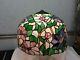Vintage Tiffany Style Floral Dome Pattern Stained Glass Large 24 W Lamp Shade