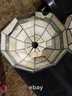 Vintage Tiffany Style Stained Glass Ceiling & Wall Sconce Light Shades