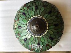 Vintage Tiffany Style Stained Glass Dragonfly Lamp Shade Meyda Hanginghead