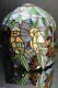Vintage Tiffany Style-stained Glass Lamp Shade 12 Diameter Rare Shape
