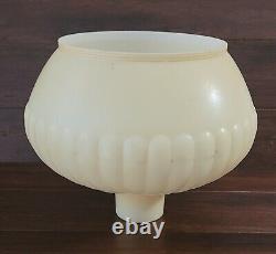 Vintage Torchiere Glass Lamp Shade 16 width floorlamp 2-3/4 Inch Fitter