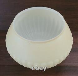 Vintage Torchiere Glass Lamp Shade 16 width floorlamp 2-3/4 Inch Fitter