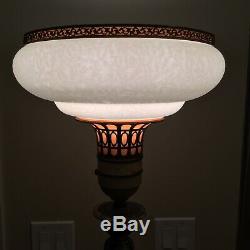 Vintage Torchiere Lamp Shade Pair Antique Art Deco Floor Lamp 3 Avail