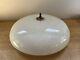 Vintage Ufo Saucer Sputnik Ceiling Light Fixture Shade With Rings Space Age Mcm