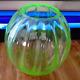 Vintage Uranium Glass Globe Sphere Lamp Shade