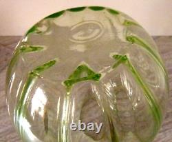 Vintage Uranium Glass Globe Sphere Lamp Shade