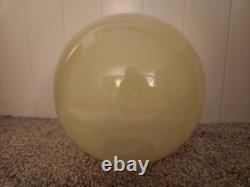 Vintage Uranium Vaseline Custard Glass 7 Globe Shade