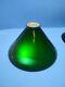 Vintage Vianne French Cased Glass Green Lamp Shade 2. Fitter 9w